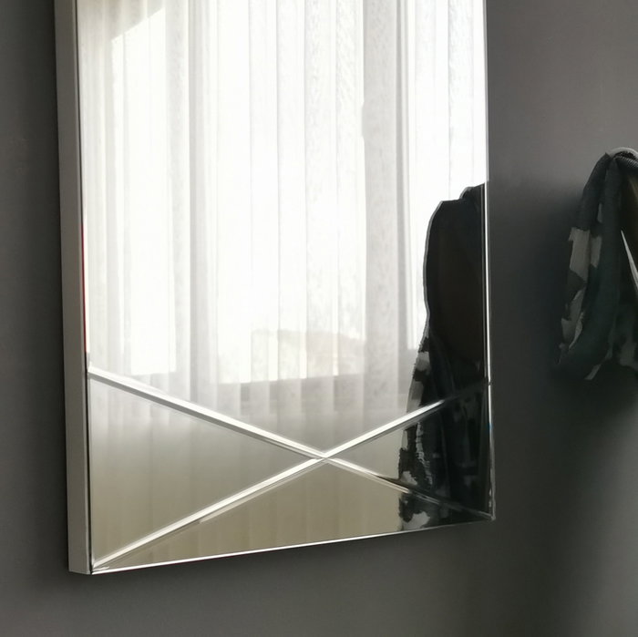 Hanah Home Espejo A321Y Plata 35x105 cm Hanah Home Espejo A321Y Plata 35x105 cm